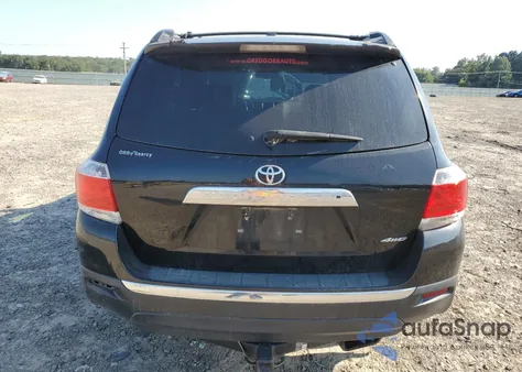 2013 Toyota Highlander Limited из США, поврежденный, VIN 5TDDK3EH3DS202698